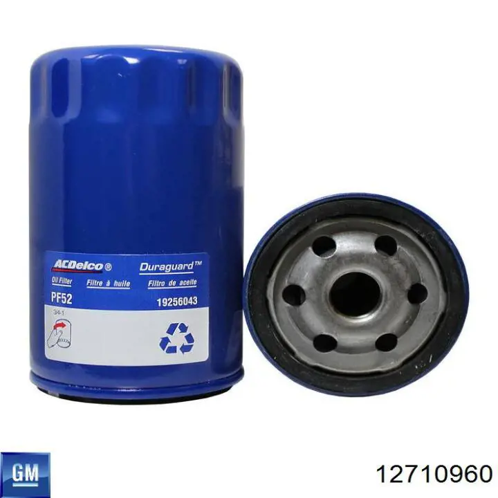 Filtro de aceite General Motors 12710960 precio, desde 5,98 EUR