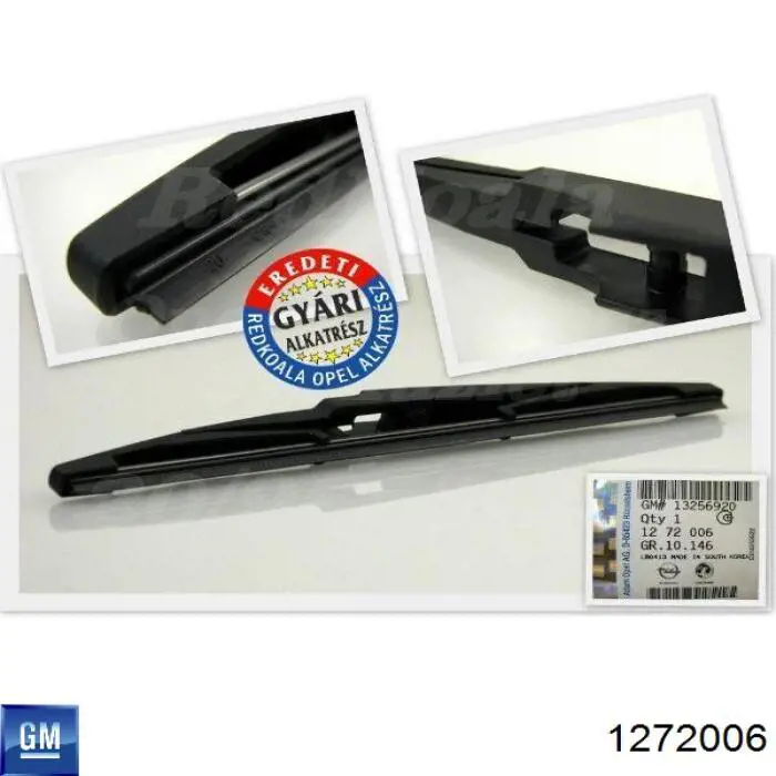 Limpiaparabrisas traseros 1272006 Opel