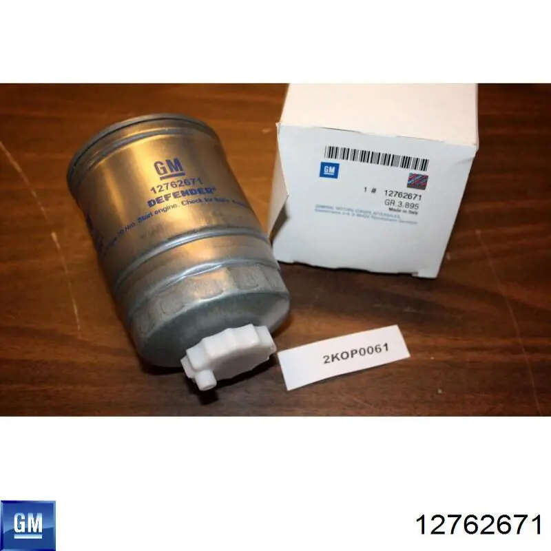 Filtro combustible General Motors 12762671 precio, desde 17,78 EUR