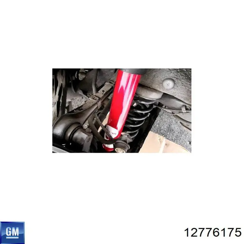 Amortiguador delantero derecho 12786391 General Motors