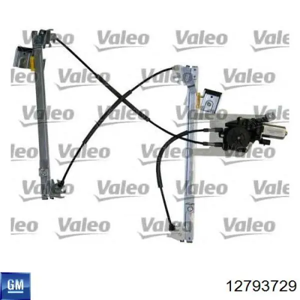 Mecanismo de elevalunas, puerta delantera derecha para Saab 9-3 (YS3F)