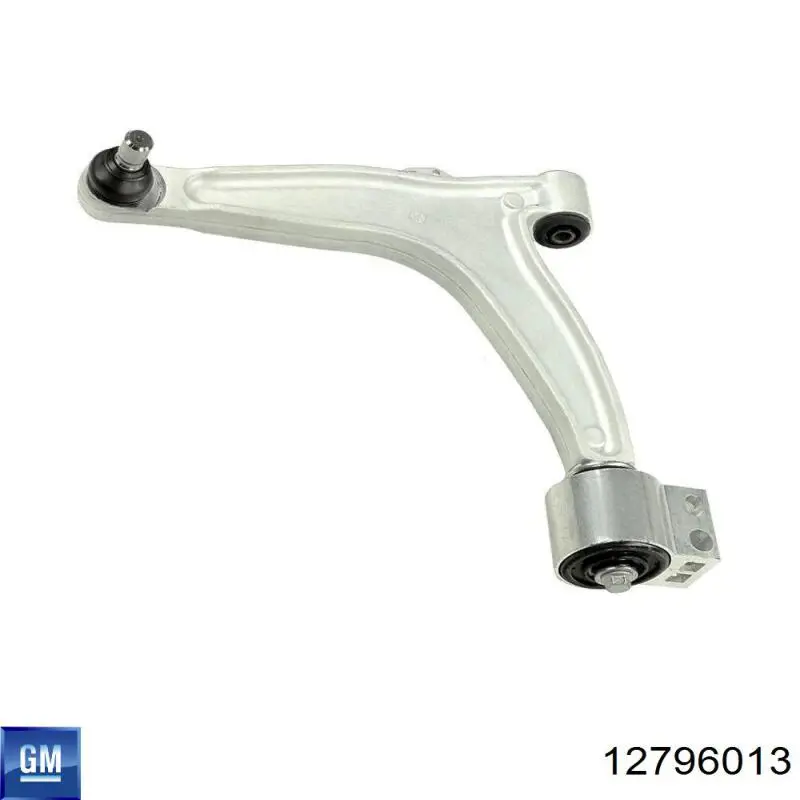 Brazo inferior izquierdo de la suspensión delantera General Motors 12796013