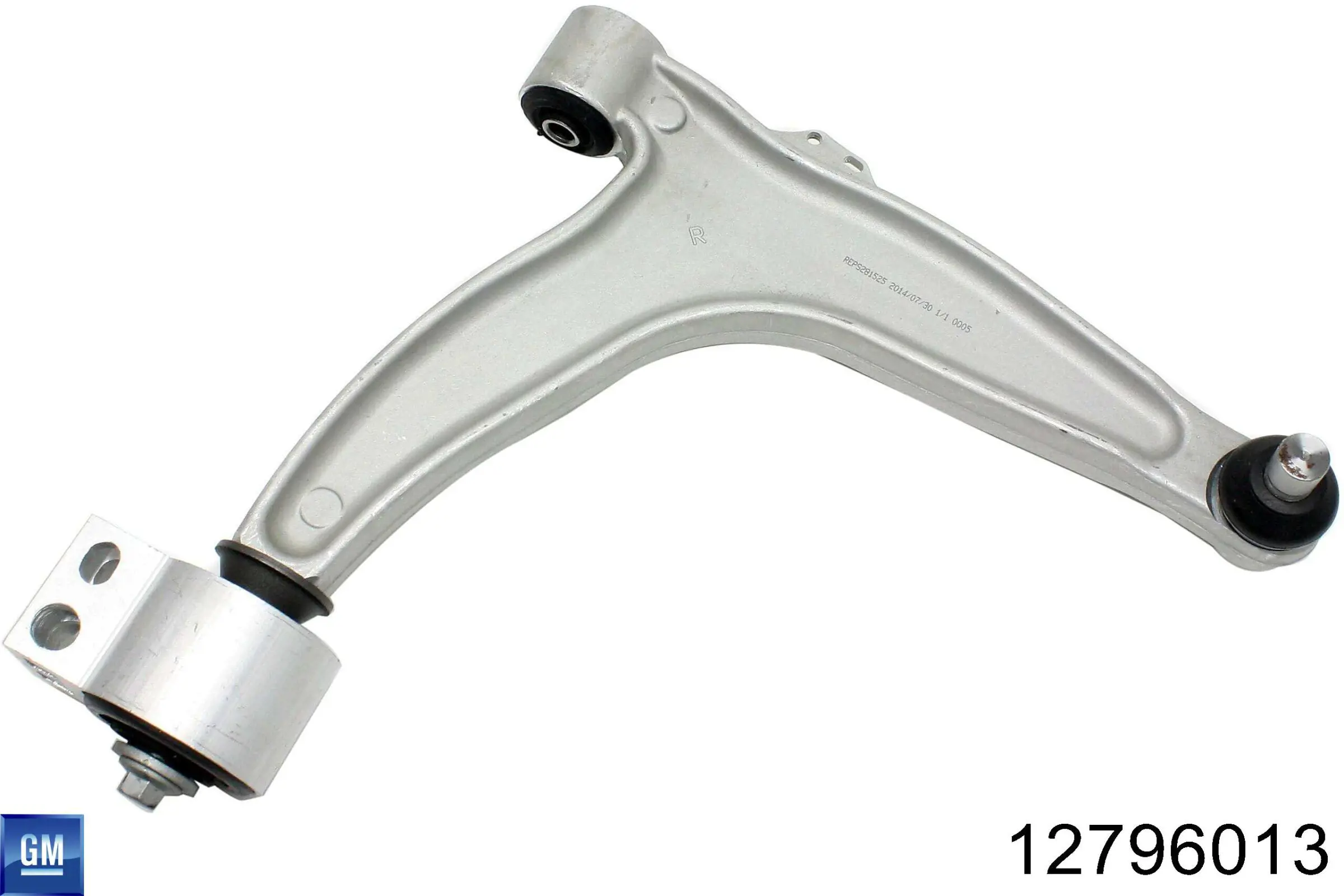 Brazo inferior izquierdo de la suspensión delantera 12796013 General Motors