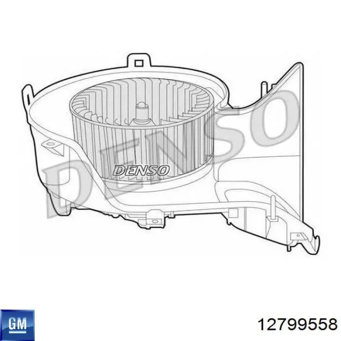 6530NU-1 Polcar motor eléctrico, ventilador habitáculo