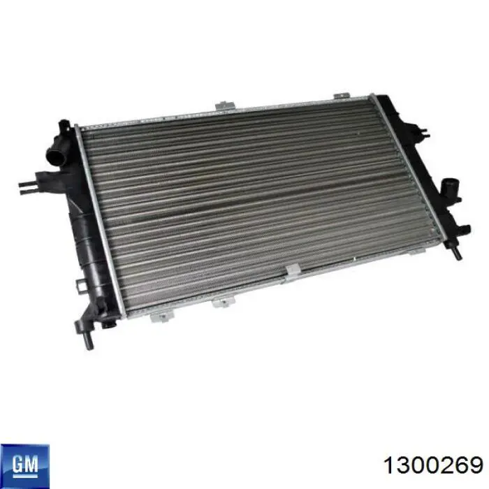 1300269 General Motors radiador