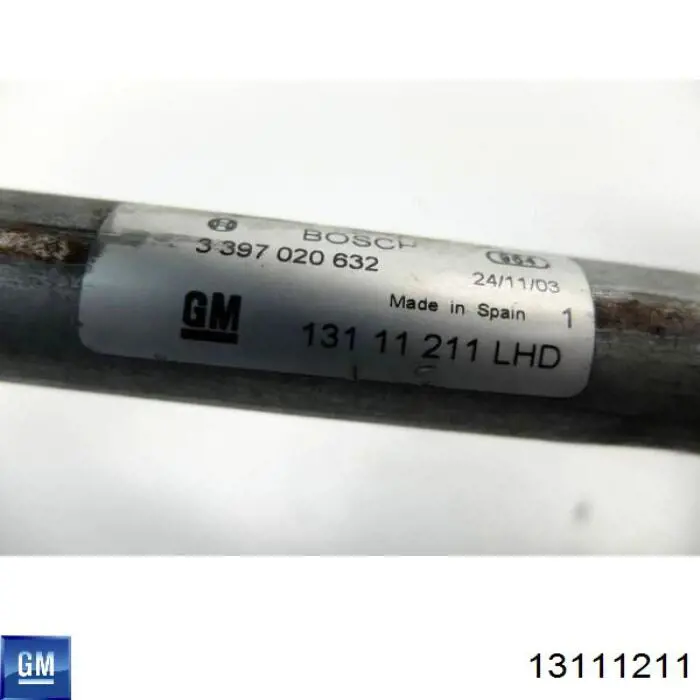 Trapezio del limpiaparabrisas General Motors 13111211 precio, desde 55,18 EUR