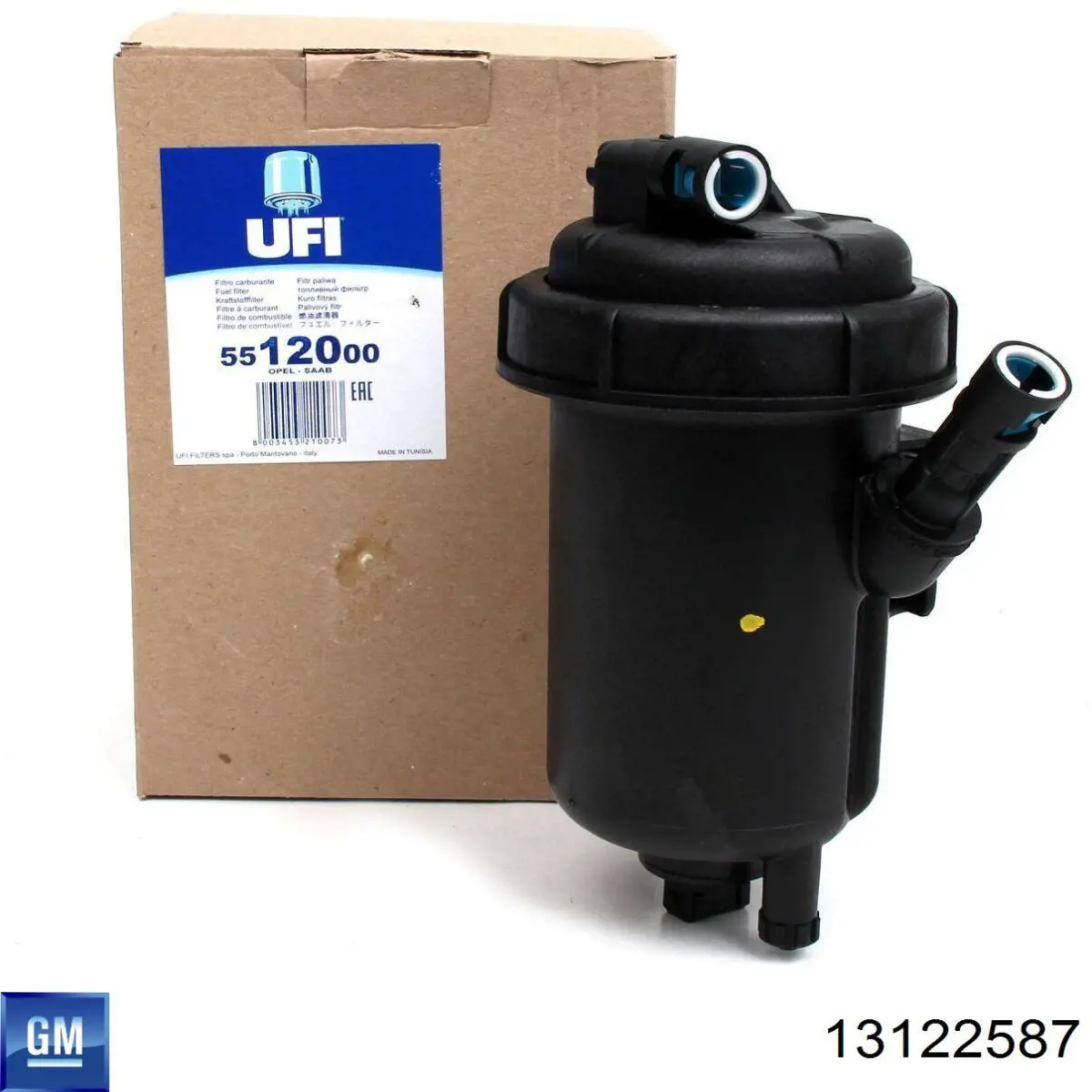 Caja, filtro de combustible Opel Vectra
