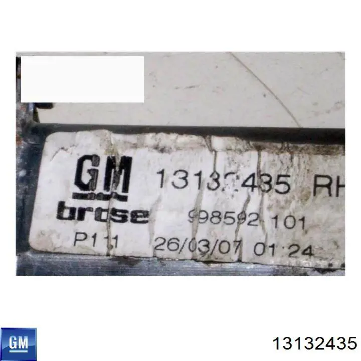 Motor del elevalunas de la puerta delantera derecha General Motors 13132435 precio, desde 68,24 EUR
