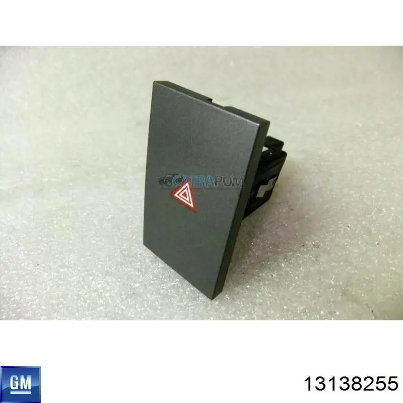 Boton de luz de emergencía 13138255 General Motors