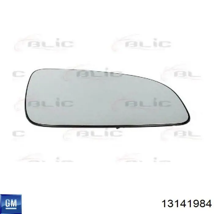 Comprar 13141984 General Motors Cristal de espejo retrovisor derecho