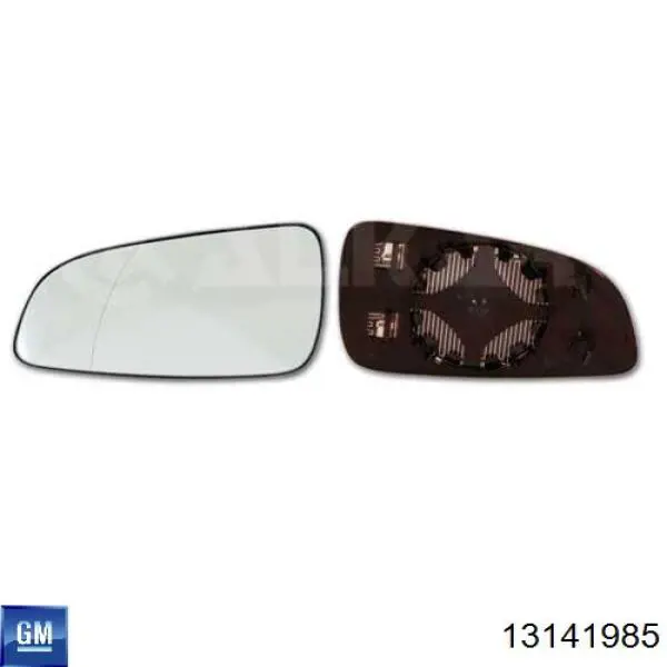 13141985 General Motors cristal de espejo retrovisor exterior izquierdo