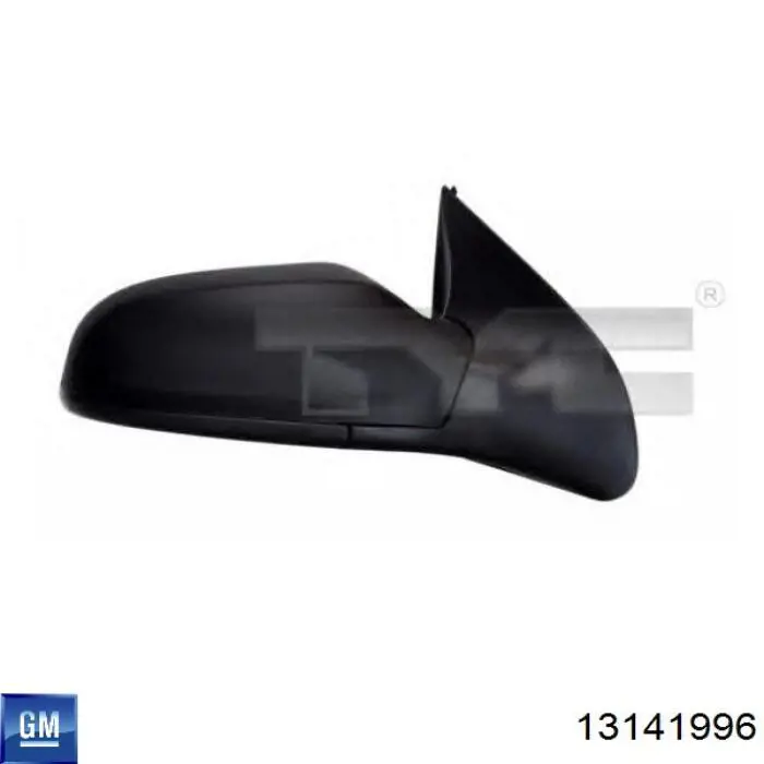 Espejo de retrovisor derecho 13141996 General Motors