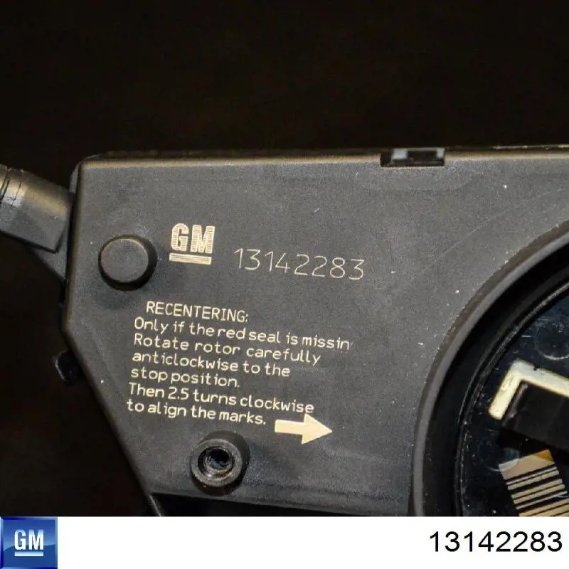 Anillo AIRBAG del volante General Motors 13142283