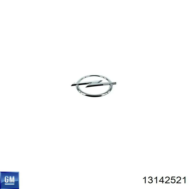 Emblema de la rejilla para Opel Astra (L69)