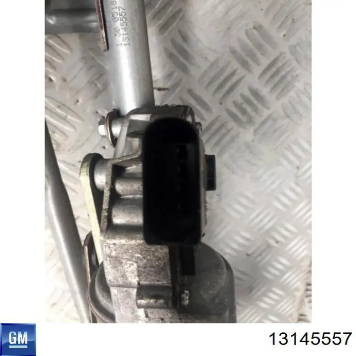 Trapezio del limpiaparabrisas Opel Zafira B