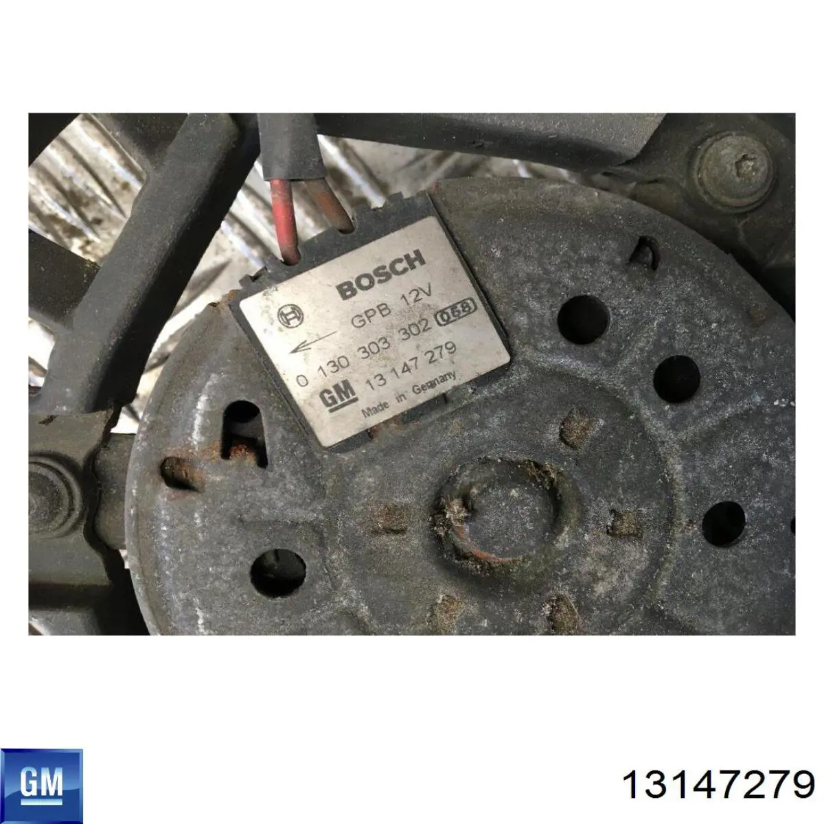 13147279 General Motors Electroventilador del motor