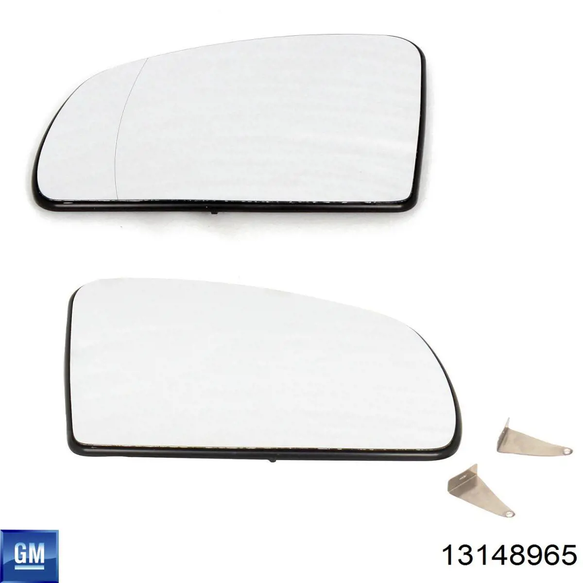 Cristal de retrovisor exterior derecho para Opel Meriva 