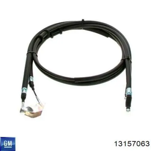 13157063 General Motors cable de freno de mano trasero derecho/izquierdo