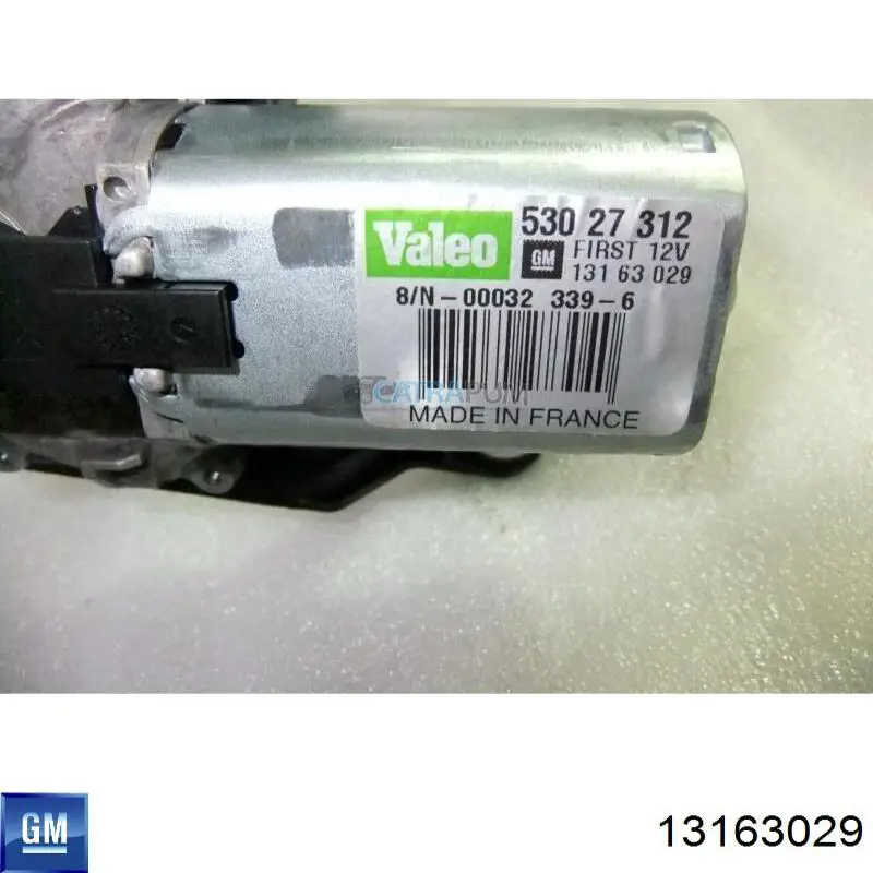 460273A ERA motor limpiaparabrisas, trasera