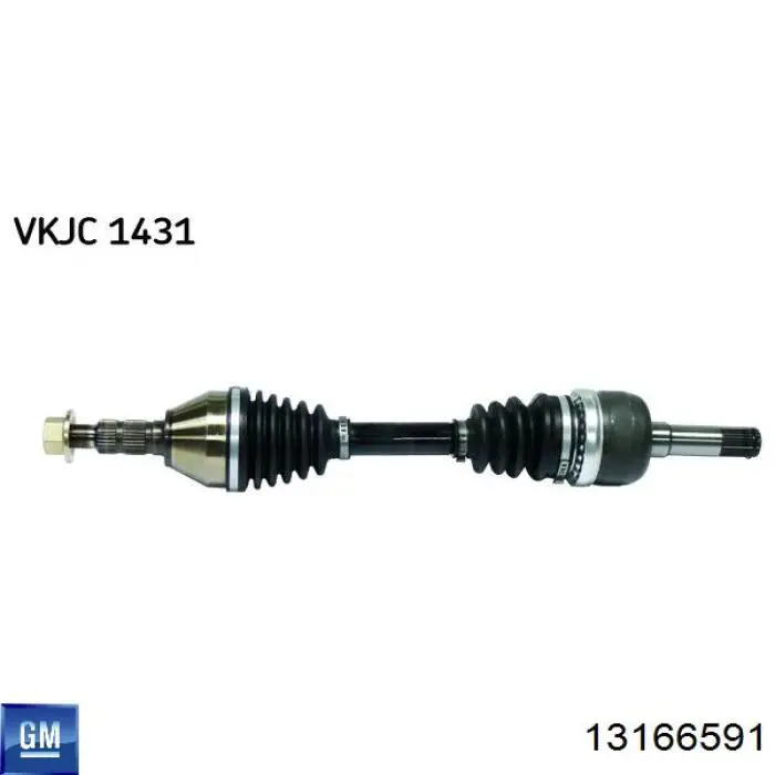 Semieje delantero izquierdo General Motors 13166591 precio, desde 102,59 EUR