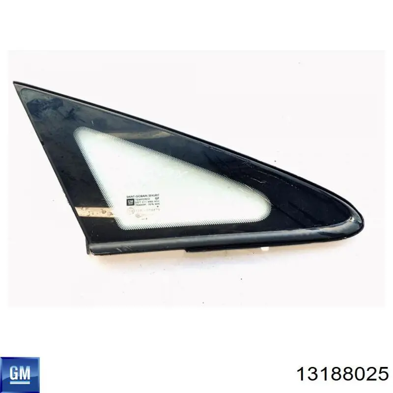 Cristal lateral (camarote) derecha Opel Corsa D (X12)