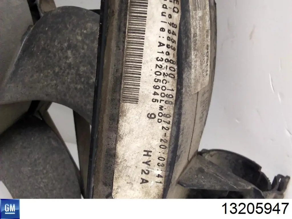 13128831 Opel Electroventilador del motor