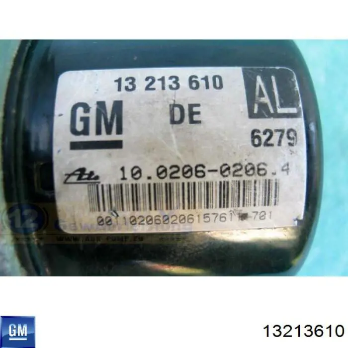 13213610 General Motors módulo hidráulico abs