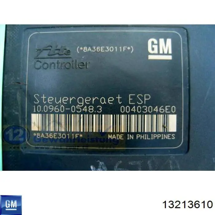 Bloque hidráulico ABS Opel 13157577 precio, desde 66,79 EUR