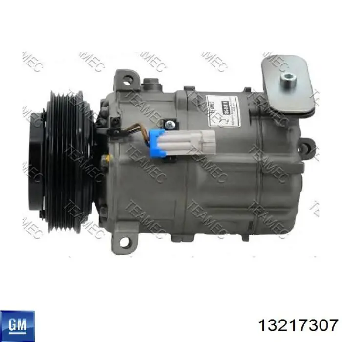 Compresor de aire acondicionado 13217307 General Motors