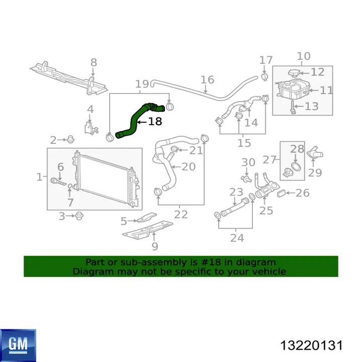 Manguera superior del radiador Toyota 1657174080 precio, desde 30,93 EUR