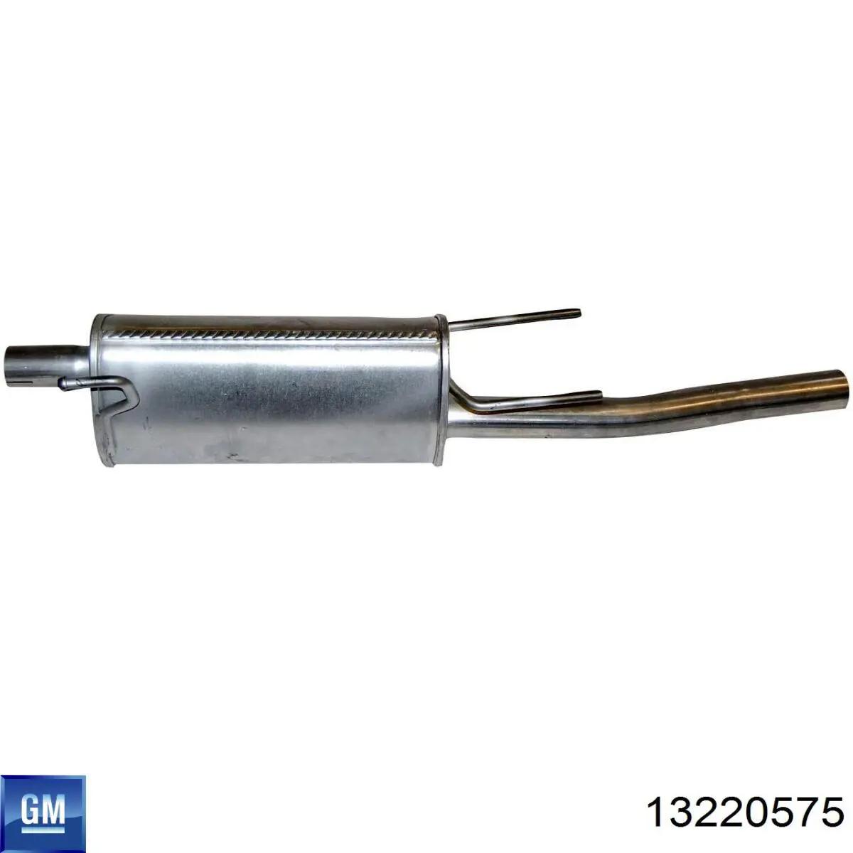 BS 185-627 Bosal silenciador posterior