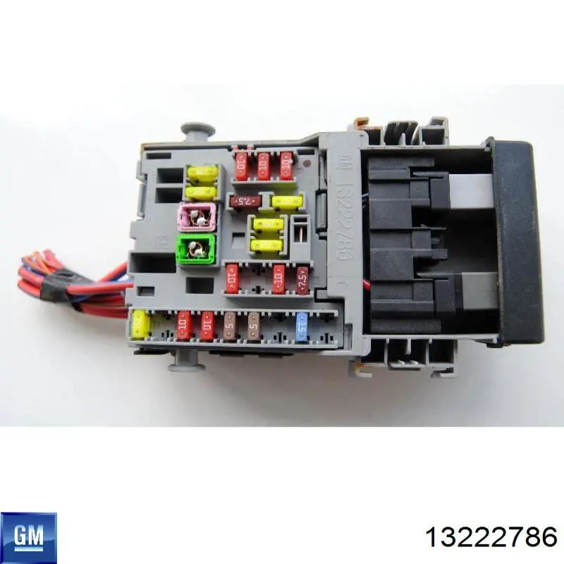 Caja de fusibles 13222786 General Motors