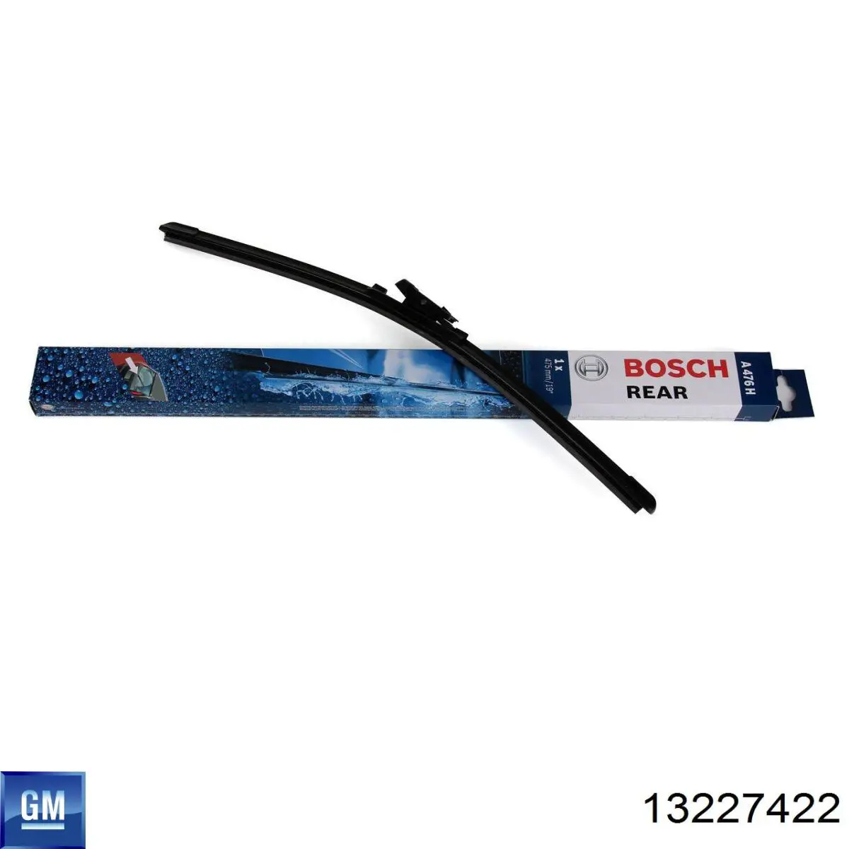 Limpiaparabrisas traseros 39076925 General Motors