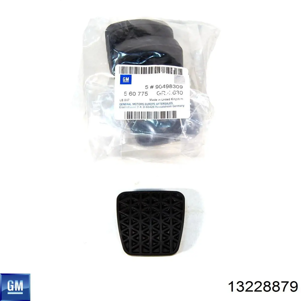Interruptor de elevalunas delantera izquierda 13228879 General Motors