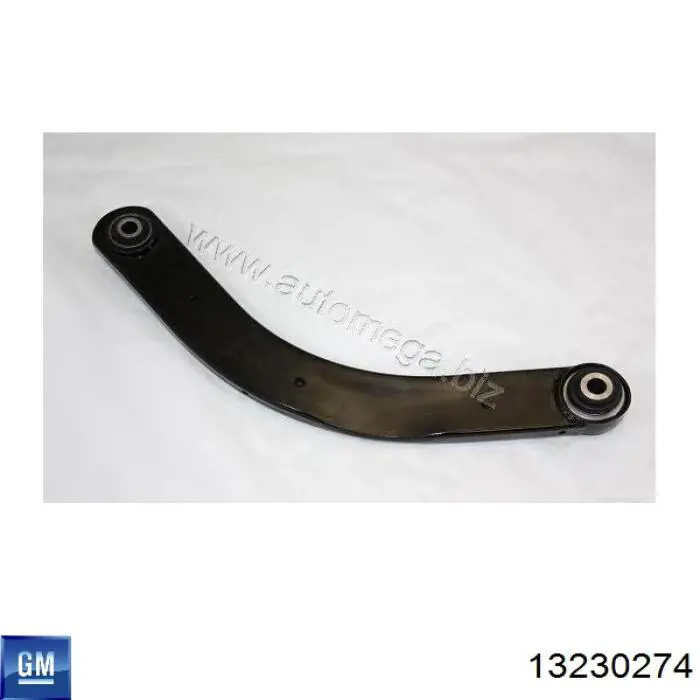 Brazo superior de suspensión trasera izquierdo/derecho General Motors 13230274