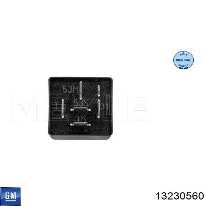 Relé de intermitencia del limpiaparabrisas Opel Astra 51, 52, F35, M35