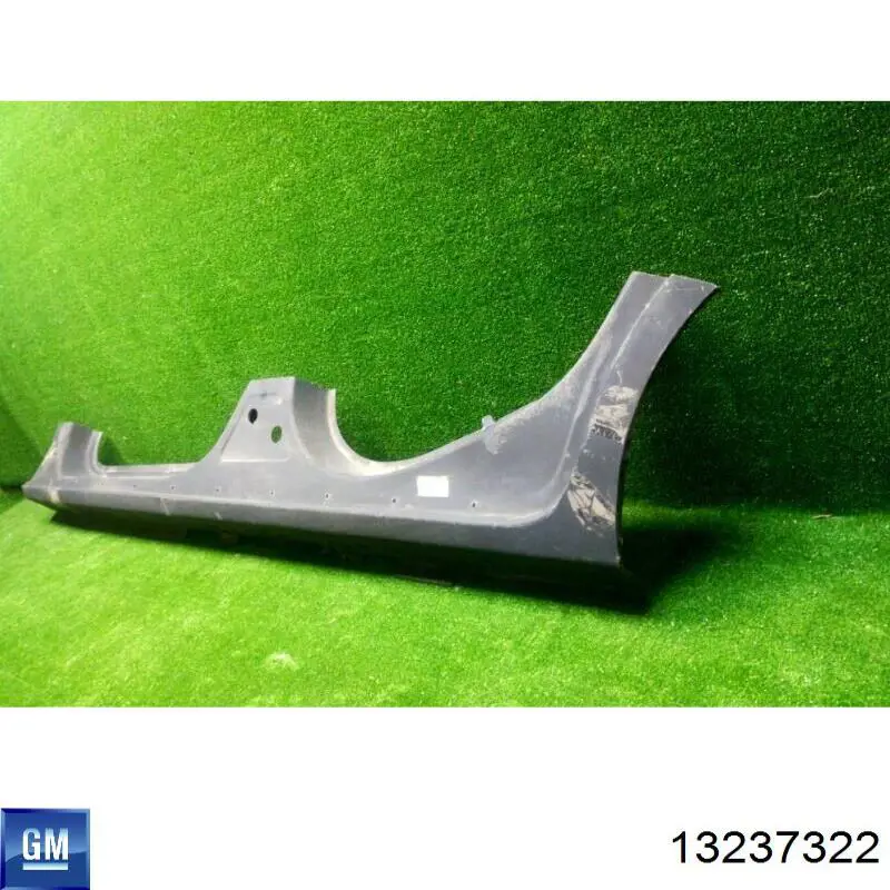 13237322 General Motors moldura de umbral exterior izquierda