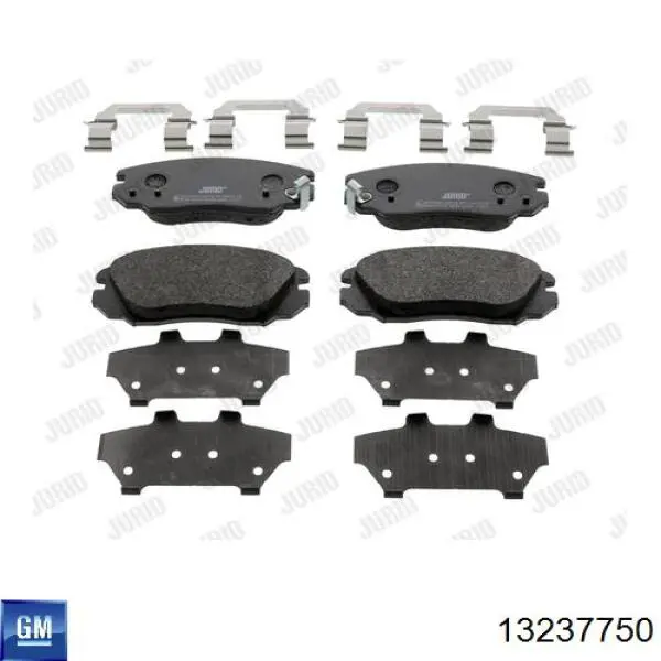 Pastillas freno delanteras General Motors 13237750 precio, desde 33,91 EUR
