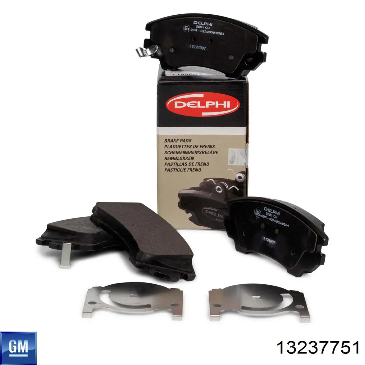 Pastillas freno delanteras General Motors 13237751 precio, desde 29,75 EUR
