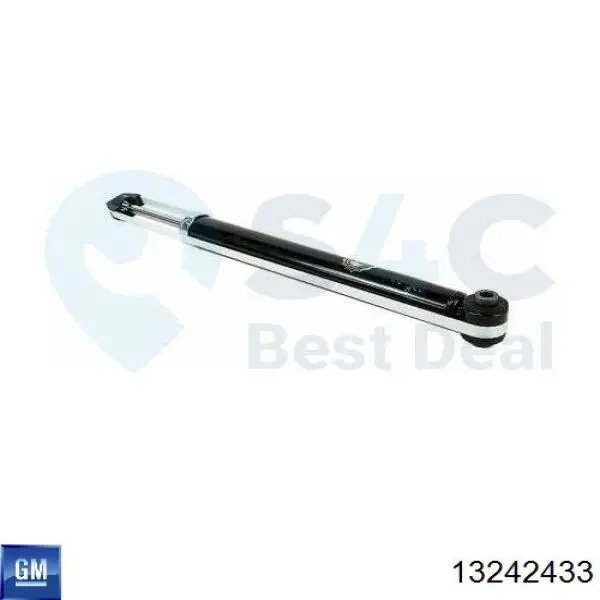 Soporte del amortiguador trasero izquierdo 13242433 General Motors