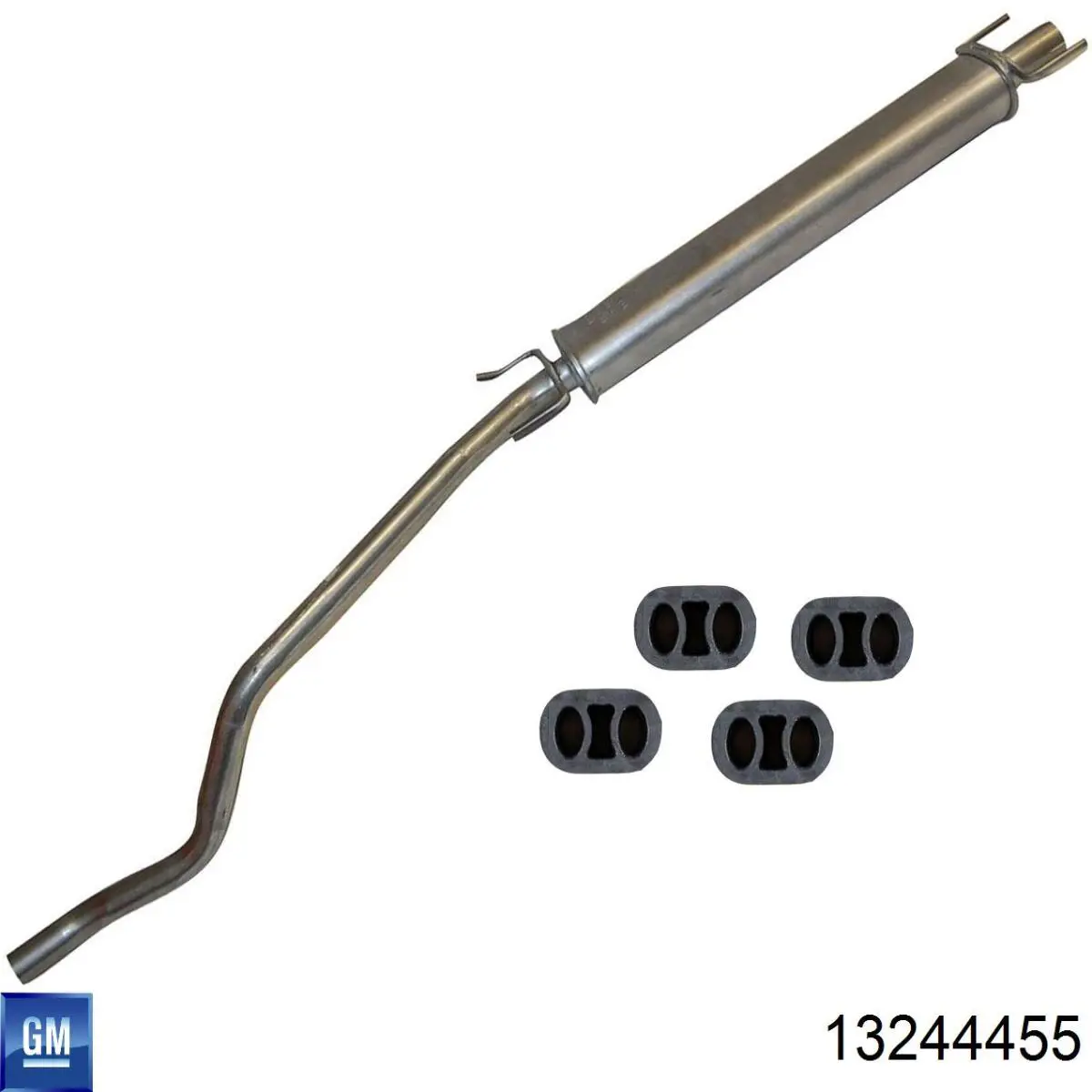 Silenciador central General Motors 13244455 precio, desde 83,56 EUR