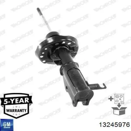 Amortiguador delantero izquierdo General Motors 13245976 precio, desde 56,63 EUR