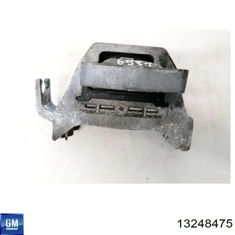 Soporte de motor derecho 13248475 General Motors