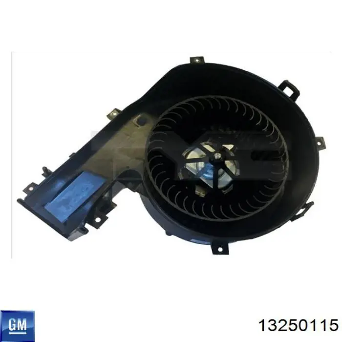 13250115 General Motors motor eléctrico, ventilador habitáculo