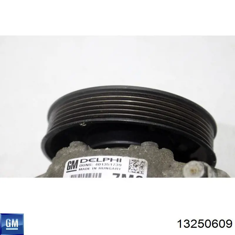 Compresor de aire acondicionado 13250609 General Motors