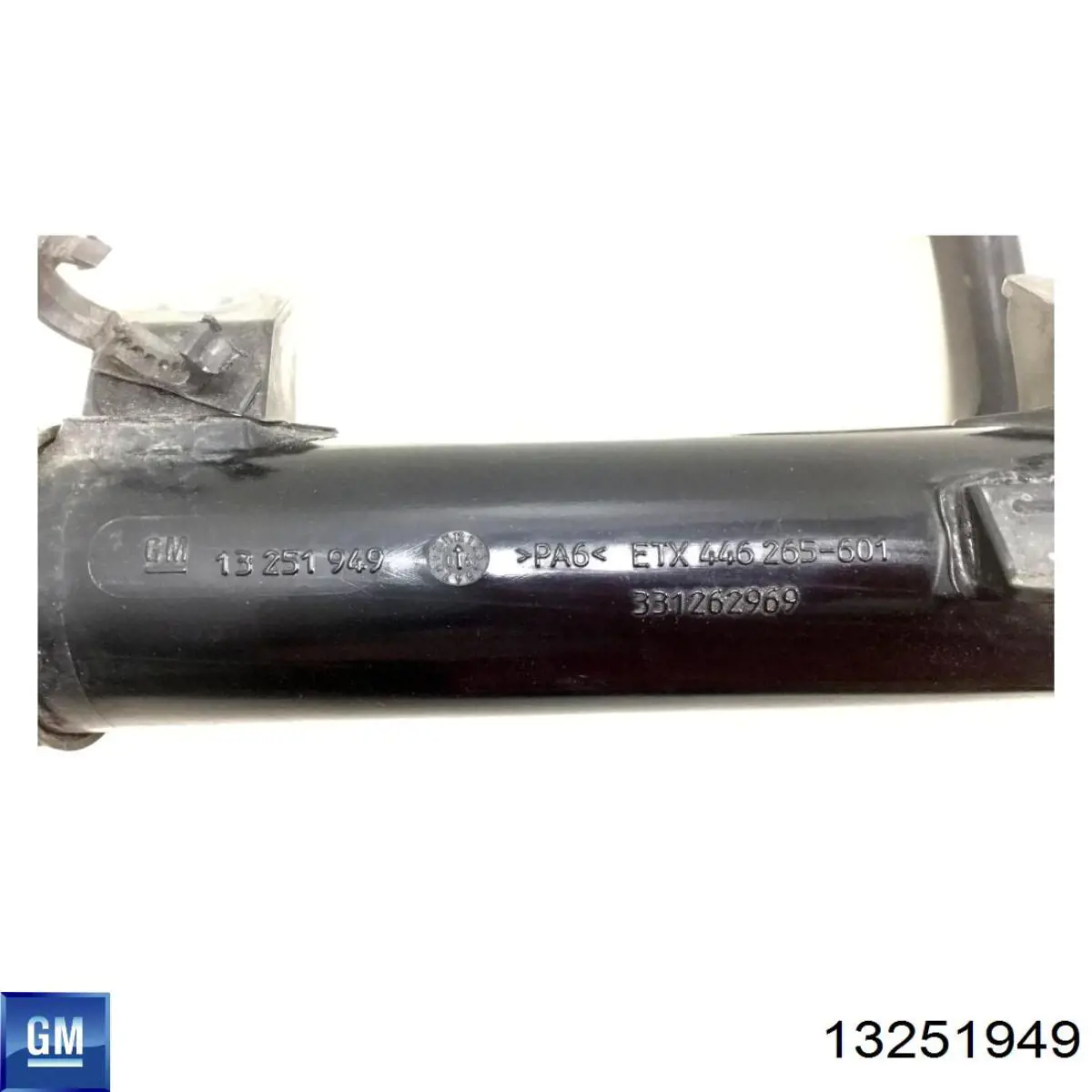 13251949 General Motors tubo flexible de aire de sobrealimentación, a turbina
