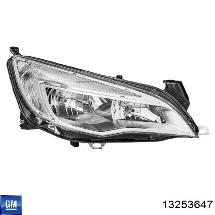 13253647 General Motors Luz derecha