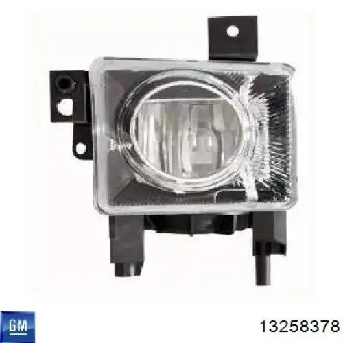 13258378 General Motors Luces antiniebla  izquierdo