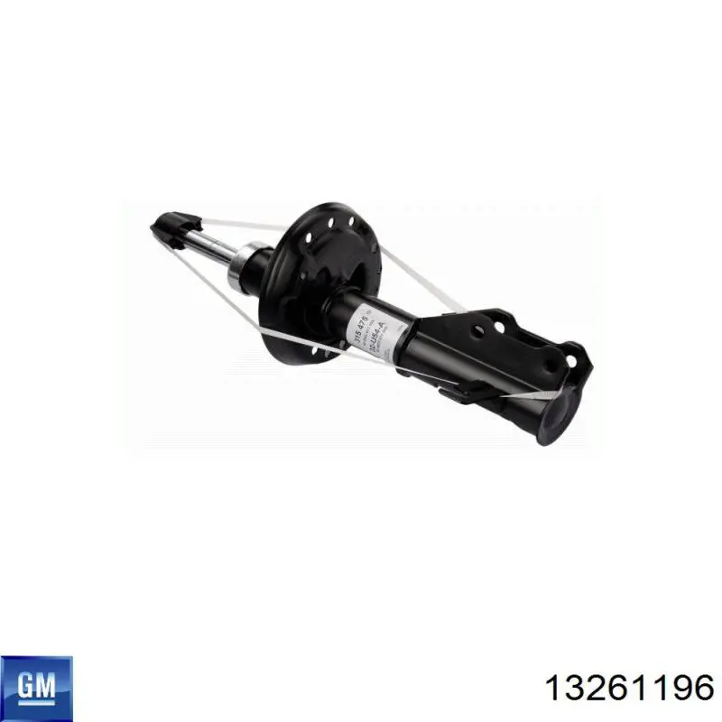Amortiguador eje delantero izquierda General Motors 13261196