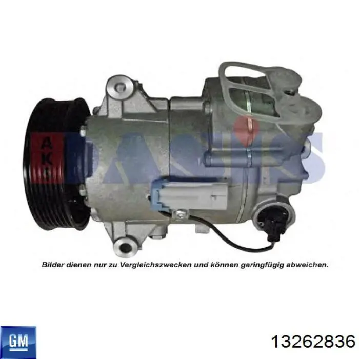 13262836 General Motors Compresor climatizador